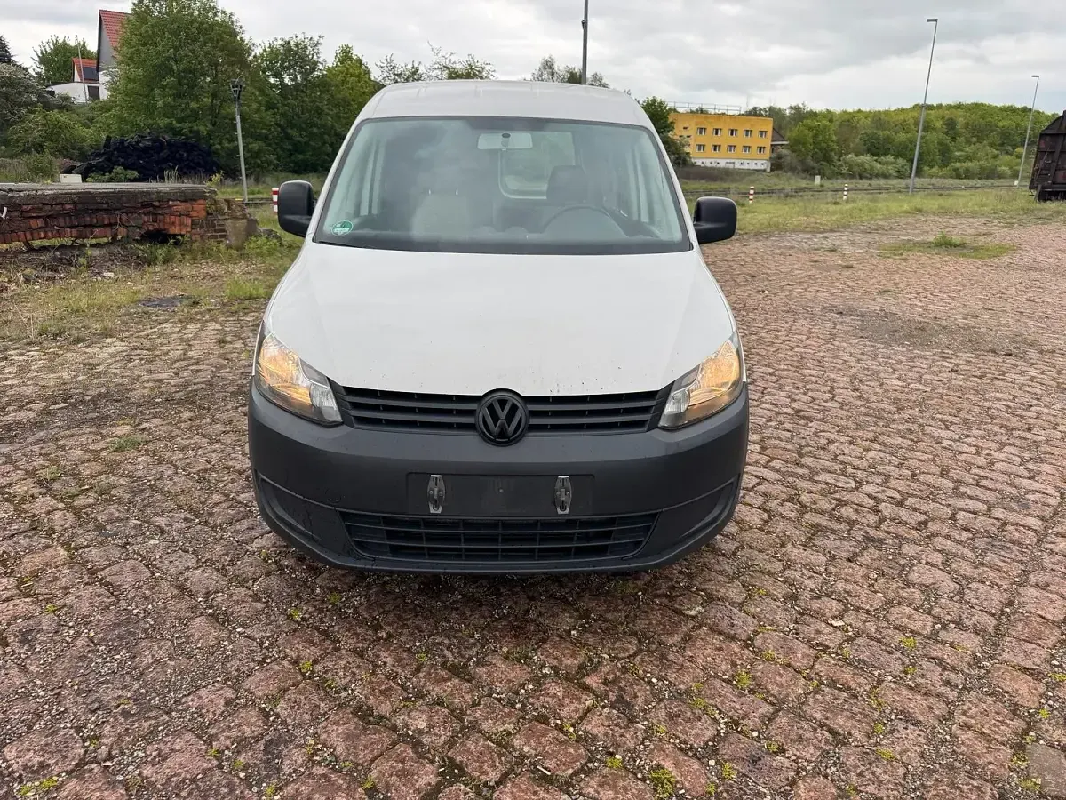 Gebraucht VW Caddy 102 PS (75 kW) 2013 Weiß Van / Kleinbus