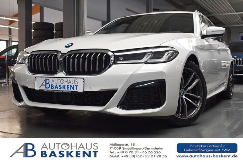 Weiß Gebraucht 2020 BMW 520 M Sport Limousine | 28.450 € (Fairer Preis) - Bild 1/4