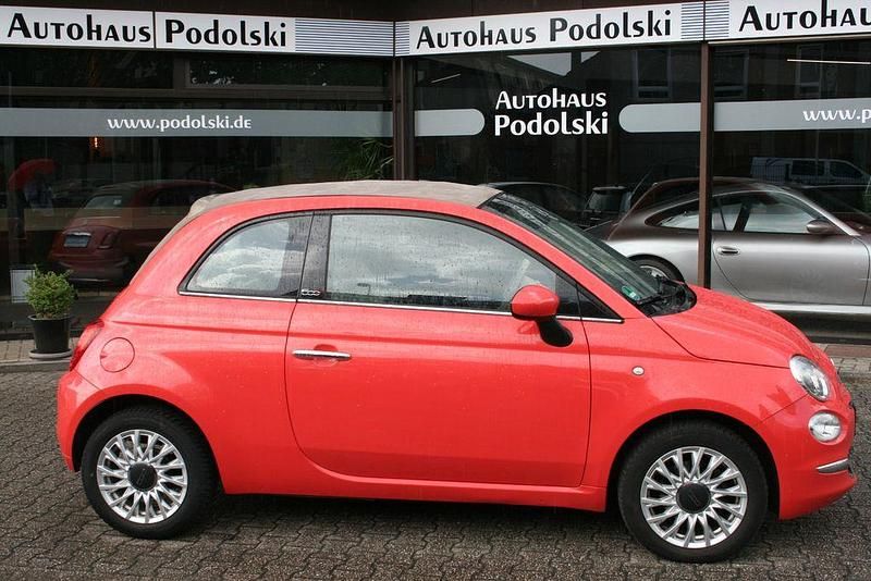 Rot Gebraucht 2015 Fiat 500 Lounge Kleinwagen | 7.590 € (Fairer Preis) - Bild 1/4