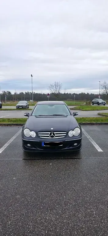 Gebraucht Mercedes CLK200 Elegance 184 PS (135 kW) 2007 Blau Coupé