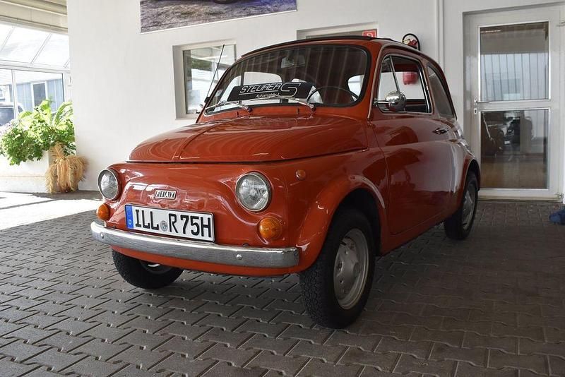 Rot Gebraucht 1975 Fiat 500 Kleinwagen | 9.900 € - Bild 1/4