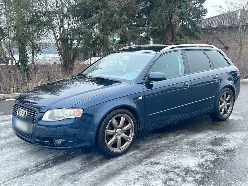 Blau Gebraucht 2008 Audi A4 Kombi | 4.500 € (Etwas zu teuer) - Bild 1/4