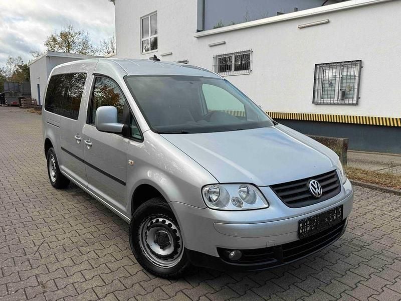 Gebraucht VW Caddy Maxi Life Life 105 PS (77 kW) 2010 Silber Van / Kleinbus