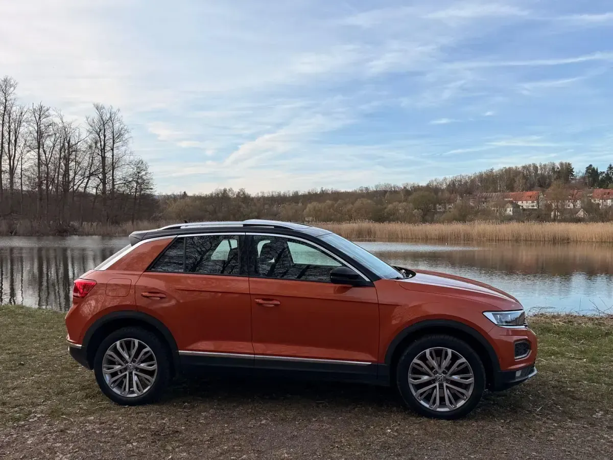 Gebraucht VW T-Roc Style 150 PS (110 kW) 2019 Orange SUV