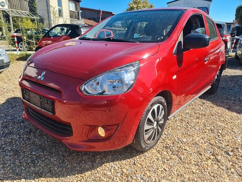 Gebraucht Mitsubishi Space Star 71 PS (52 kW) 2016 Rot Kleinwagen