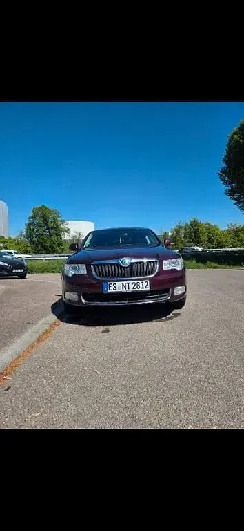 Second-hand Skoda Superb Elegance 160 CP (117 kW) 2008 Roșu Berlinǎ