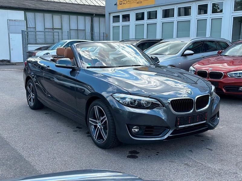 Gebraucht BMW 218 136 PS (100 kW) 2018 Mineralgrau metallic(b39) Cabrio