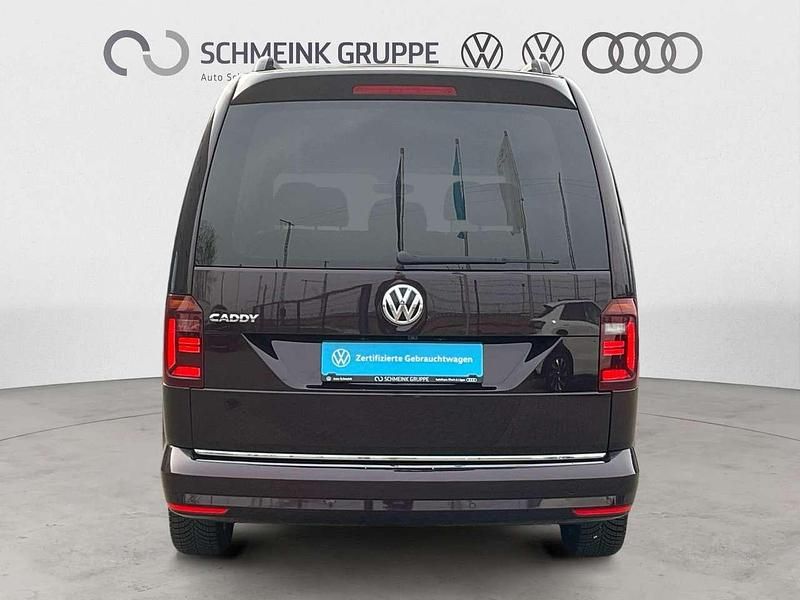 Gebraucht VW Caddy Highline 131 PS (96 kW) 2019 Black berry metallic Van / Kleinbus