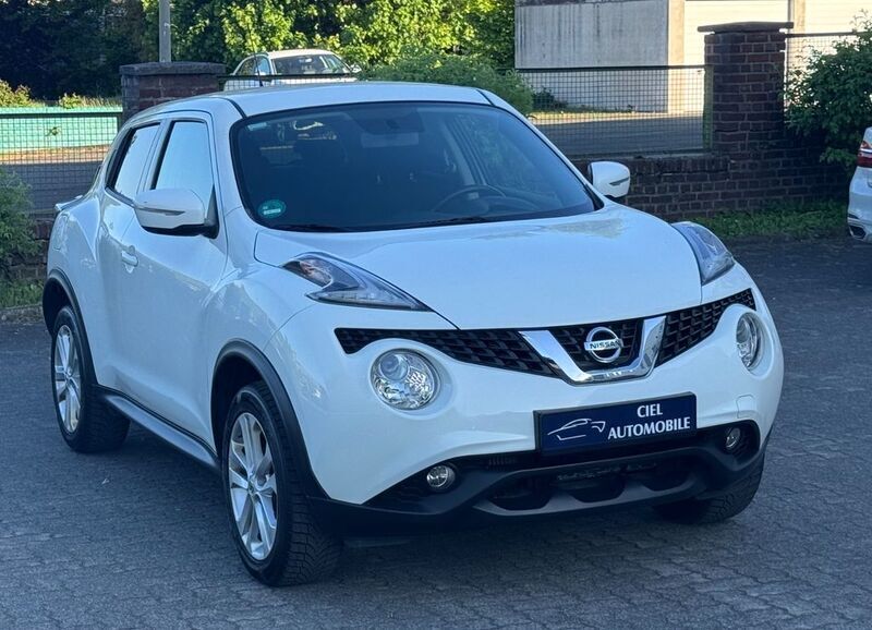 Weiß Gebraucht 2016 Nissan Juke Acenta SUV | 7.390 € (Superpreis) - Bild 1/4