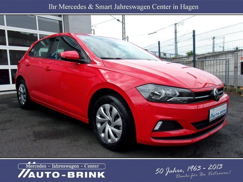 Rot Gebraucht 2021 VW Polo Comfortline Kleinwagen | 16.745 € (Guter Preis) - Bild 1/4