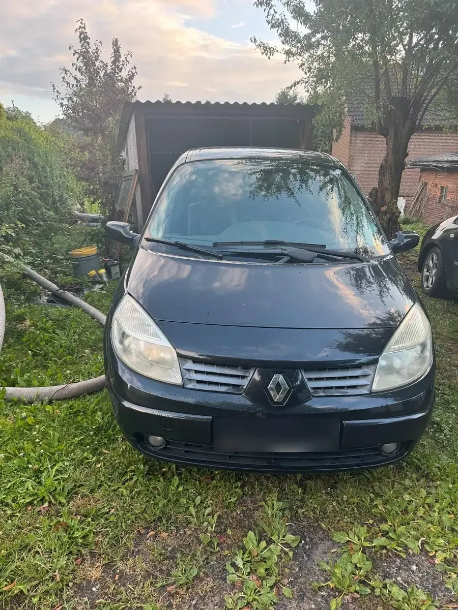 Gebraucht Renault Scénic II 105 PS (77 kW) 2005 Schwarz Van / Kleinbus
