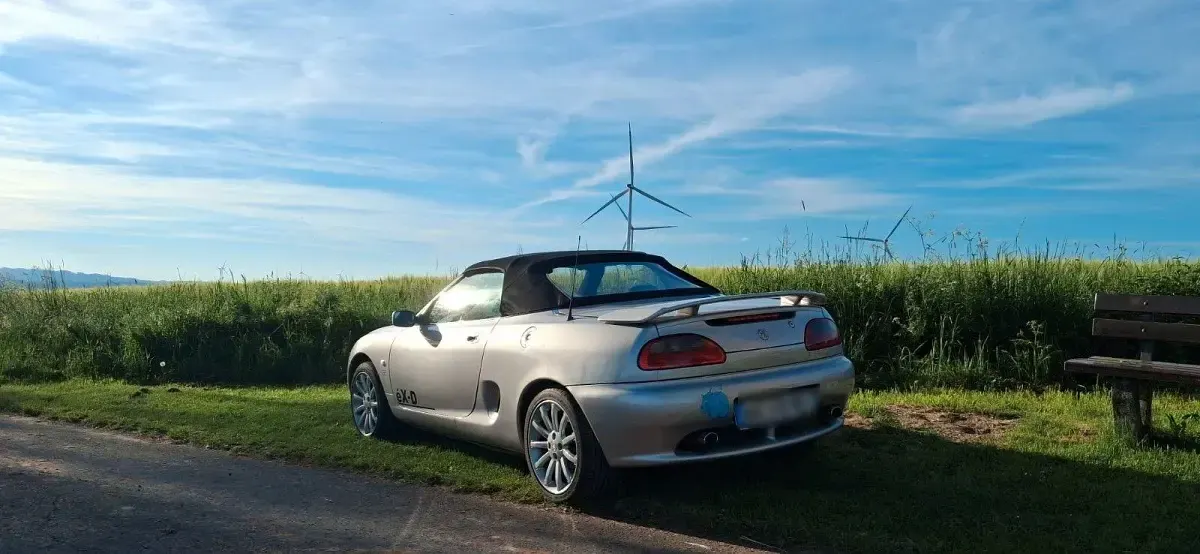 Gebraucht MG F 145 PS (106 kW) 2000 Grau Cabrio