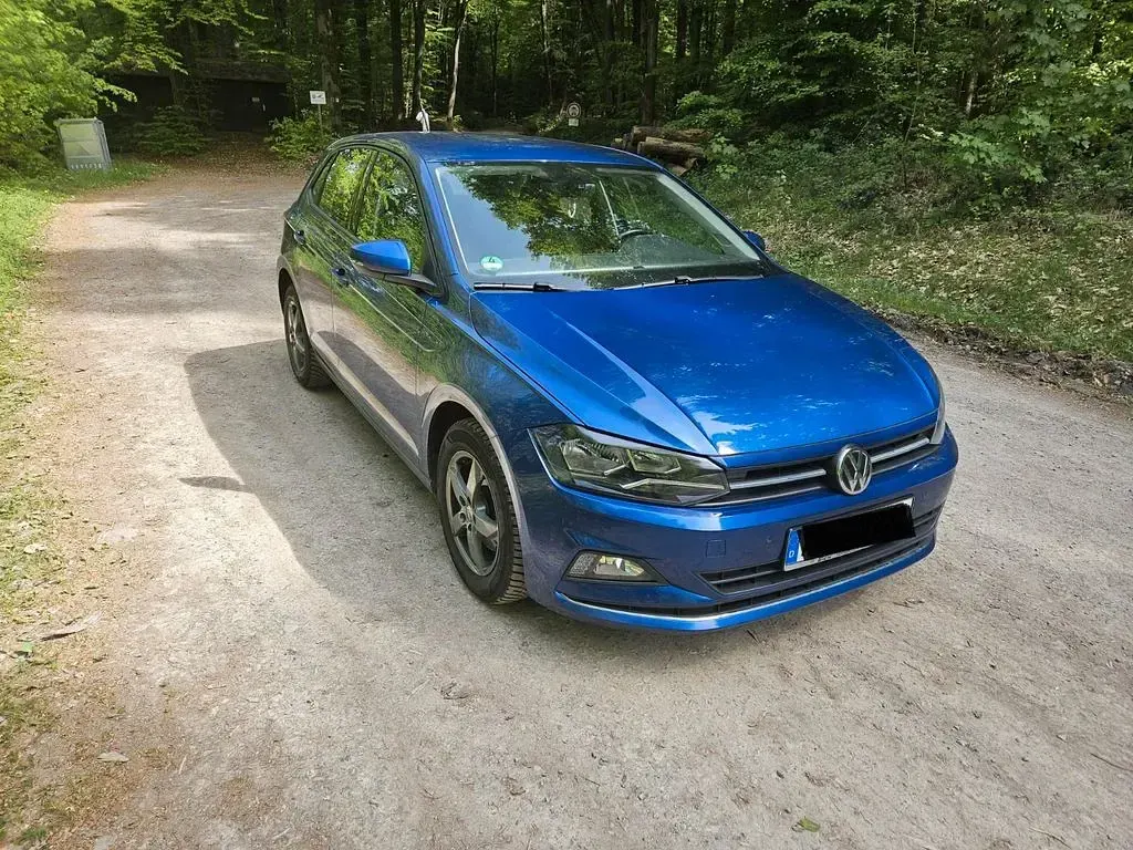 Gebraucht VW Polo Highline 95 PS (69 kW) 2019 Blau Kleinwagen
