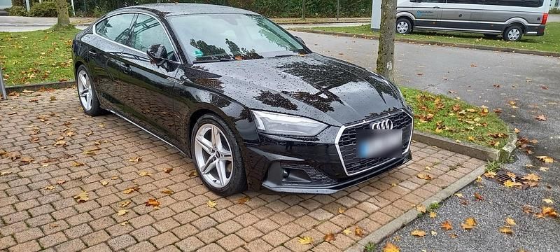 Schwarz Gebraucht 2021 Audi A5 Sportback Limousine | 28.000 € (Superpreis) - Bild 1/3