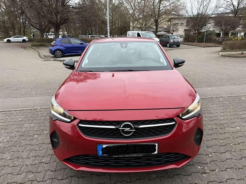 Gebraucht Opel Corsa Edition 101 PS (74 kW) 2020 Chili rot/kardio rot Kleinwagen