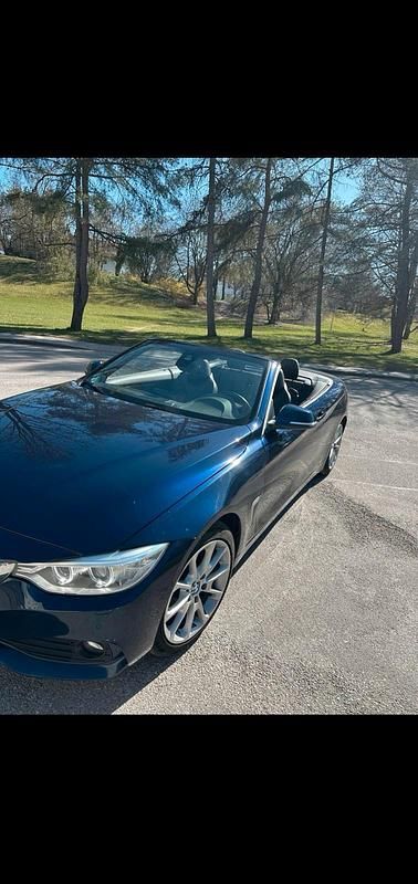 Gebraucht BMW 420 184 PS (135 kW) 2014 Blau Cabrio