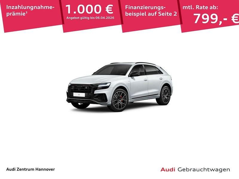 Gebraucht Audi Q8 Ambiente 340 PS (250 kW) 2023 Gletscherweiß metallic SUV