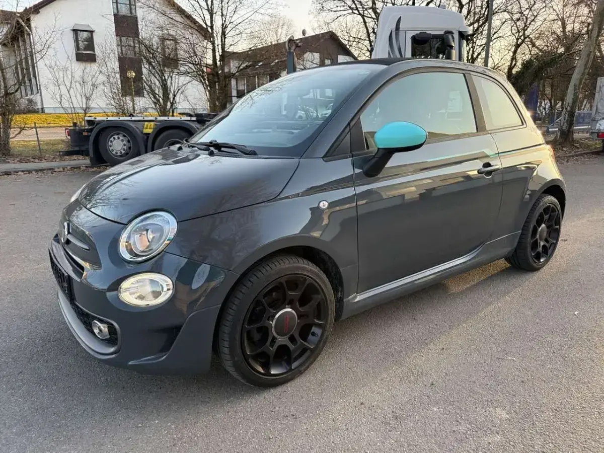 Gebraucht Fiat 500S S 105 PS (77 kW) 2016 Grau Cabrio