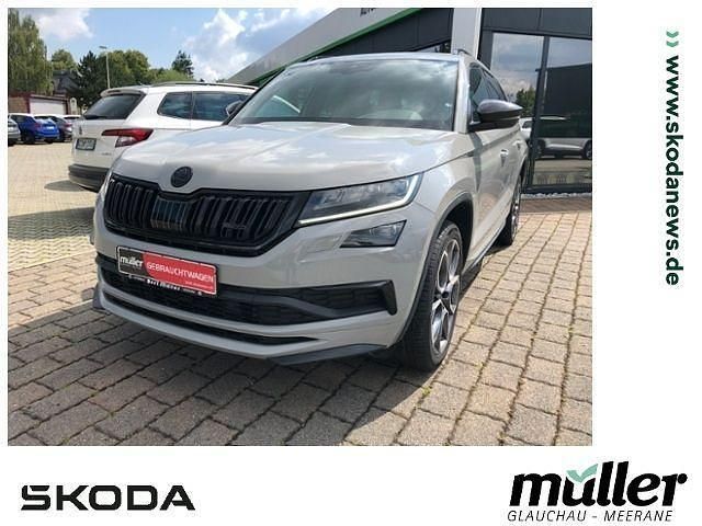 Grau (steelgrau) Gebraucht 2019 Skoda Kodiaq Business Line SUV | 33.750 € (Fairer Preis) - Bild 1/4