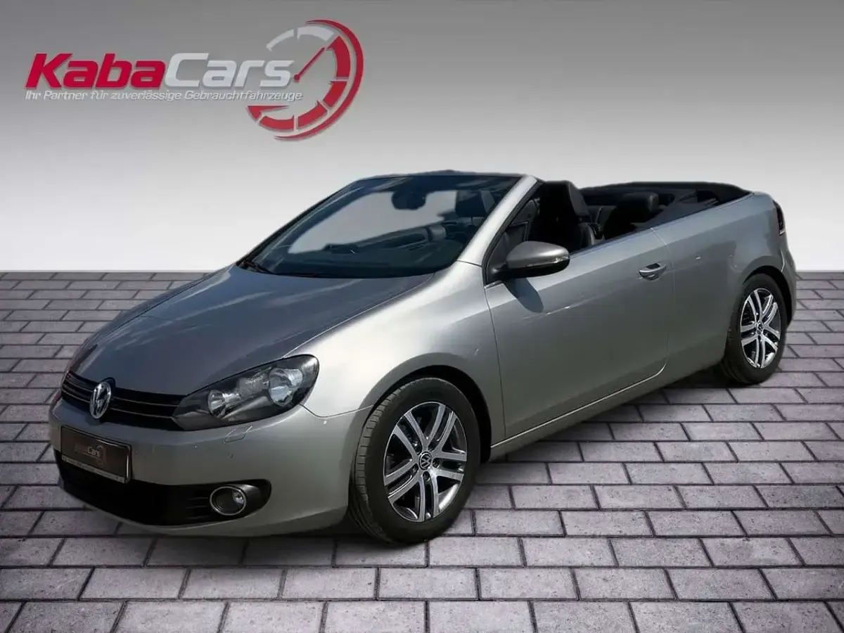 Gebraucht VW Golf Cabriolet 160 PS (117 kW) 2012 Silber Cabrio