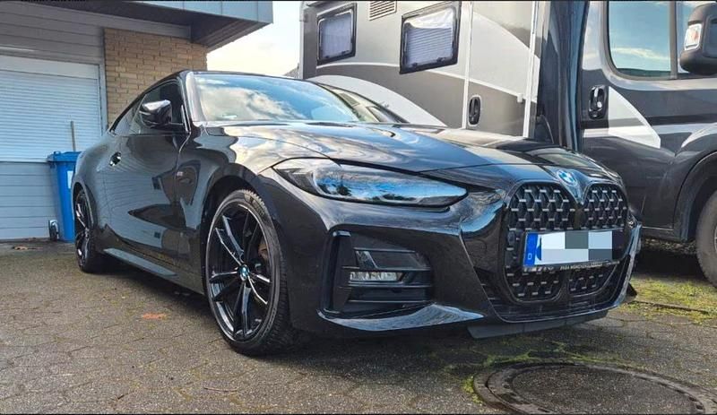 Schwarz Gebraucht 2022 BMW 420 M Sport Coupé | 36.500 € (Superpreis) - Bild 1/4