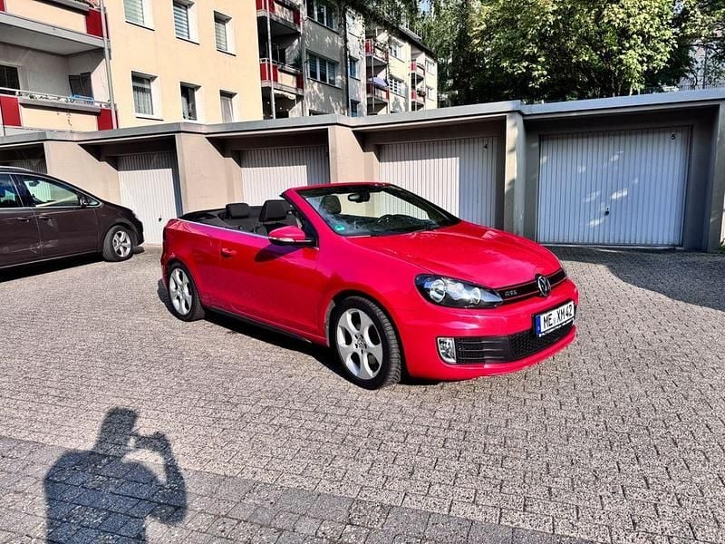 Rot Gebraucht 2012 VW Golf Cabriolet GTI Cabrio | 8.000 € (Fairer Preis) - Bild 1/4