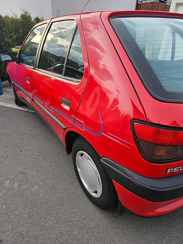 Gebraucht Peugeot 306 1993 Rot Kleinwagen