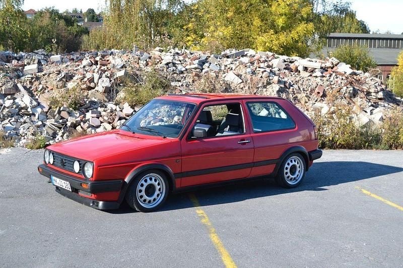 Rot Gebraucht 1987 VW Golf II GT Coupé | 5.500 € - Bild 1/4