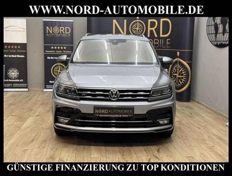 Gebraucht VW Tiguan Allspace R-line 150 PS (110 kW) 2021 Silber SUV