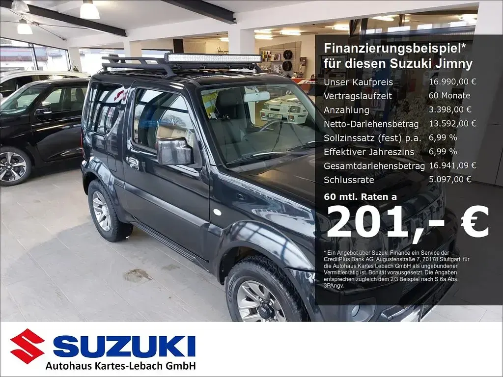 Gebraucht Suzuki Jimny Ranger Style 84 PS (61 kW) 2016 Schwarz SUV