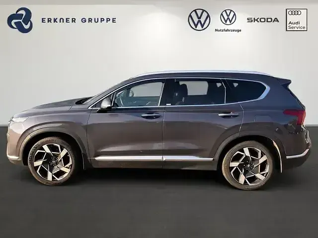 Gebraucht Hyundai Santa Fe Prime 202 PS (148 kW) 2021 Lagoon blue / mic SUV