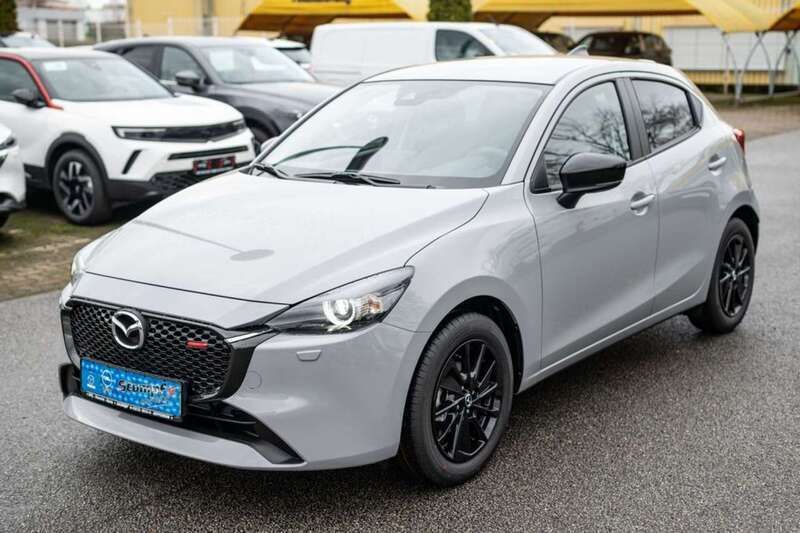 Aero gray metallic Neu 2024 Mazda 2 Homura-Line Kleinwagen | 21.990 € (Fairer Preis) - Bild 1/4