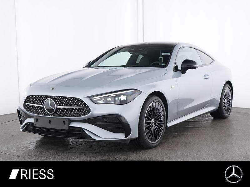 Metalliclack hightechsilber Gebraucht 2025 Mercedes CLE300 AMG Coupé | 55.400 € (Superpreis) - Bild 1/4