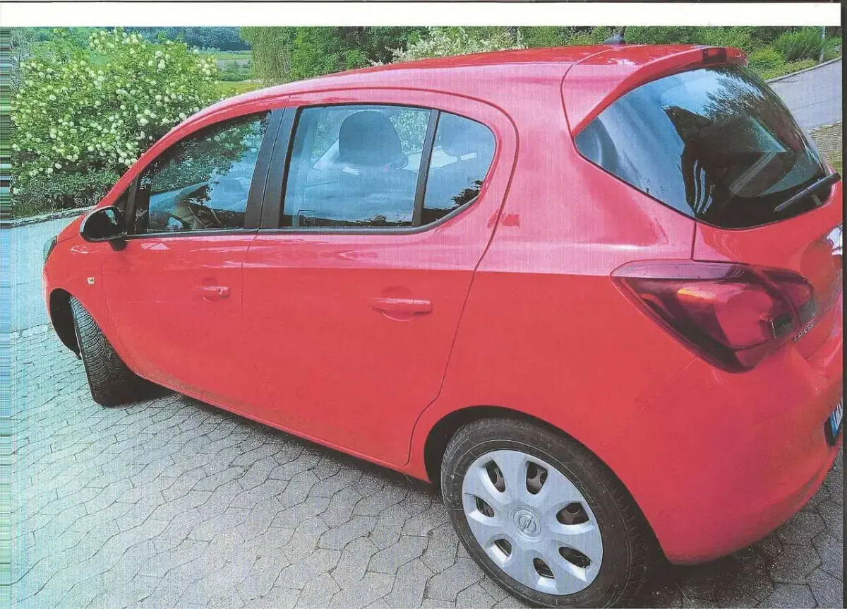 Gebraucht Opel Corsa 90 PS (66 kW) 2017 Rot Kleinwagen