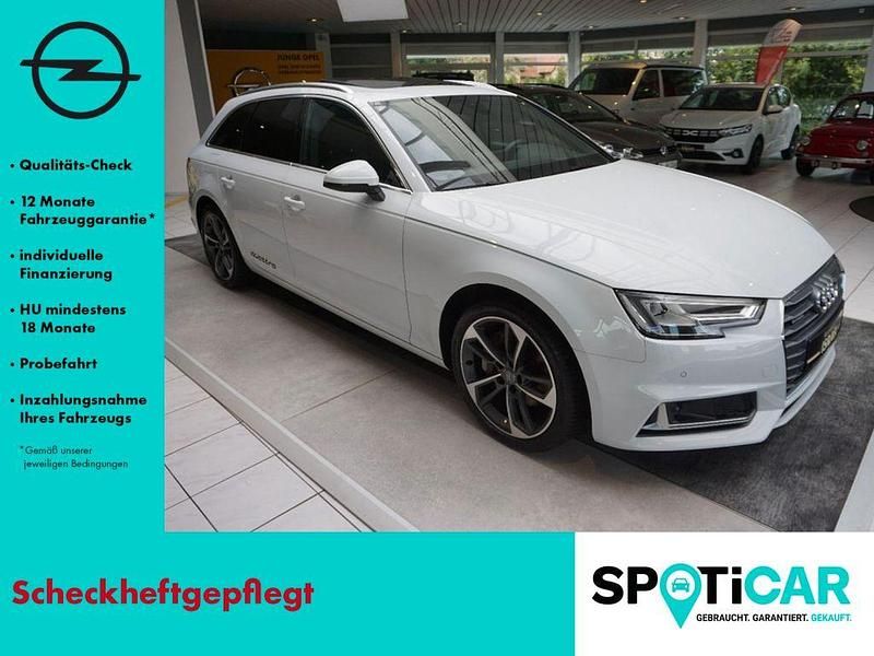 Gletscherweiss Gebraucht 2019 Audi A4 Sport Kombi | 25.490 € (Etwas zu teuer) - Bild 1/4