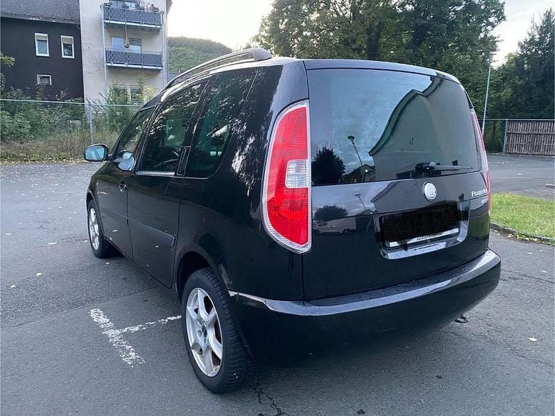 Gebraucht Skoda Roomster Style 105 PS (77 kW) 2007 Schwarz Van / Kleinbus