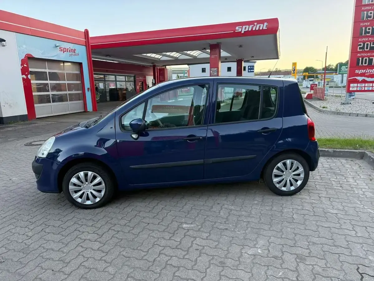 Gebraucht Renault Grand Modus 75 PS (55 kW) 2009 Blau Van / Kleinbus