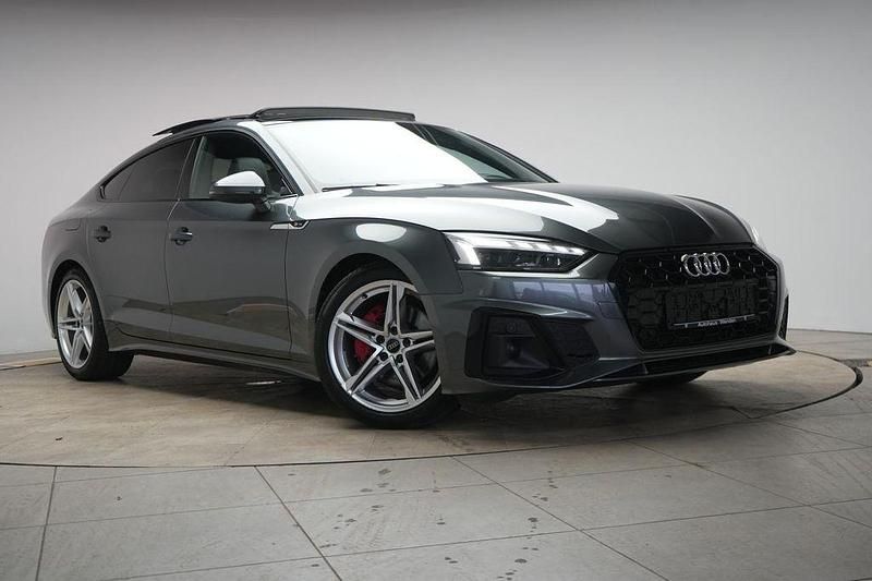 Gebraucht Audi A5 S-Line 204 PS (150 kW) 2021 Daytona gray pearl effect Coupé
