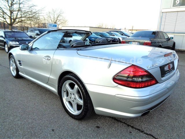 Gebraucht Mercedes SL500 AMG 306 PS (225 kW) 2001 Silber metallic Cabrio