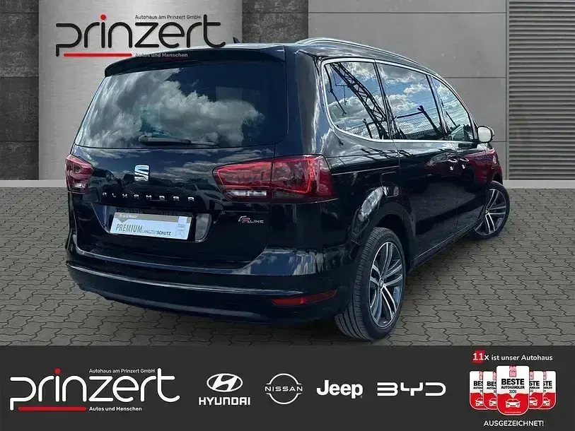 Gebraucht Seat Alhambra Business 150 PS (110 kW) 2021 "deep" schwarz perleffekt Van / Kleinbus