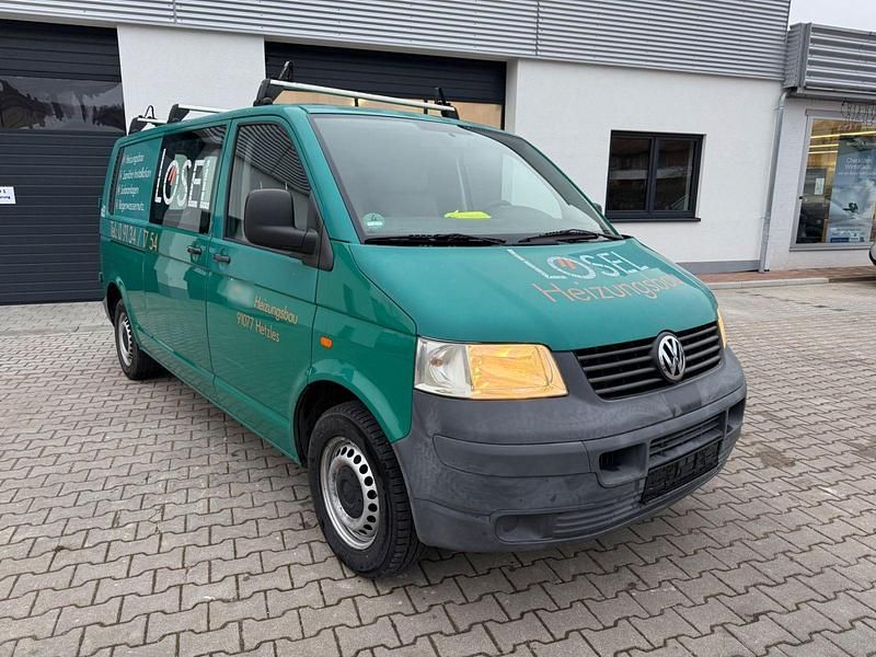 Usata VW Transporter 131 CV (96 kW) 2007 Verde Furgone