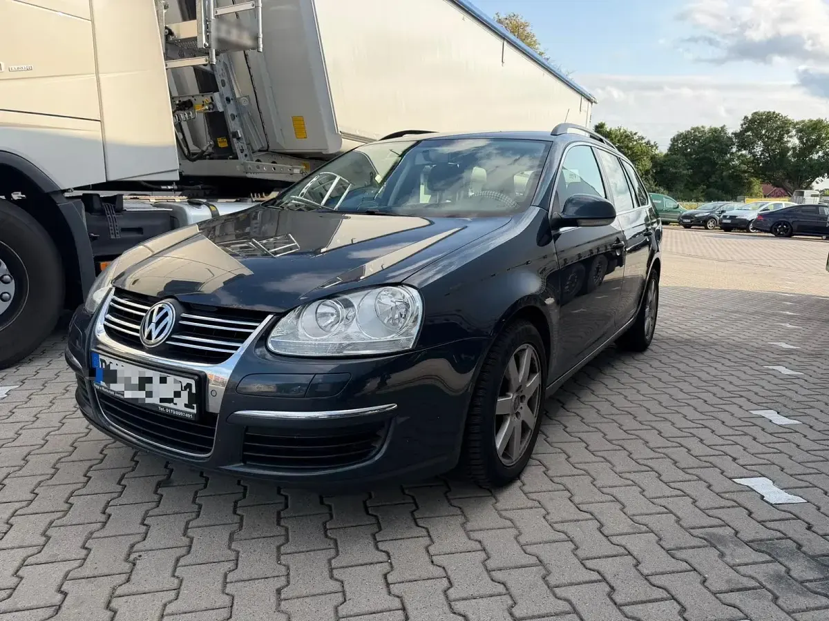 Gebraucht VW Golf VI 122 PS (89 kW) 2009 Blau Kombi