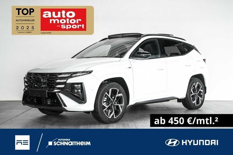 Weiß Neu 2024 Hyundai Tucson N Line SUV | 42.390 € (Fairer Preis) - Bild 1/3