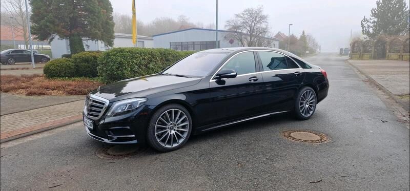 Schwarz Gebraucht 2016 Mercedes S350 AMG line Limousine | 39.000 € (Superpreis) - Bild 1/4