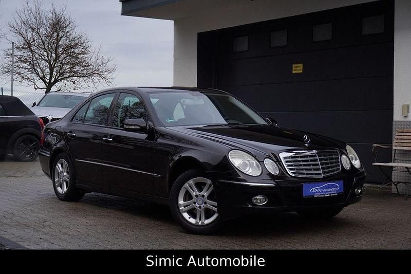 Schwarz Gebraucht 2008 Mercedes E280 Elegance Limousine | 7.650 € (Fairer Preis) - Bild 1/4