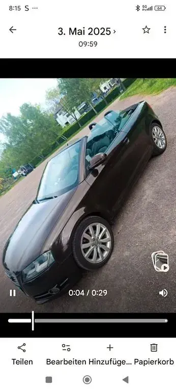 Gebraucht Audi A3 Cabriolet Attraction 160 PS (117 kW) 2010 Braun Cabrio