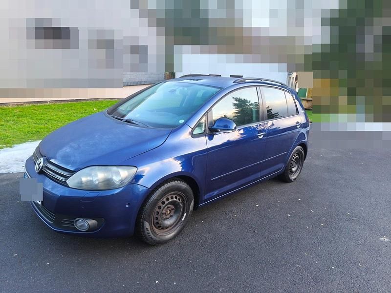 Gebraucht VW Golf Plus Cross 105 PS (77 kW) 2010 Blau Van / Kleinbus