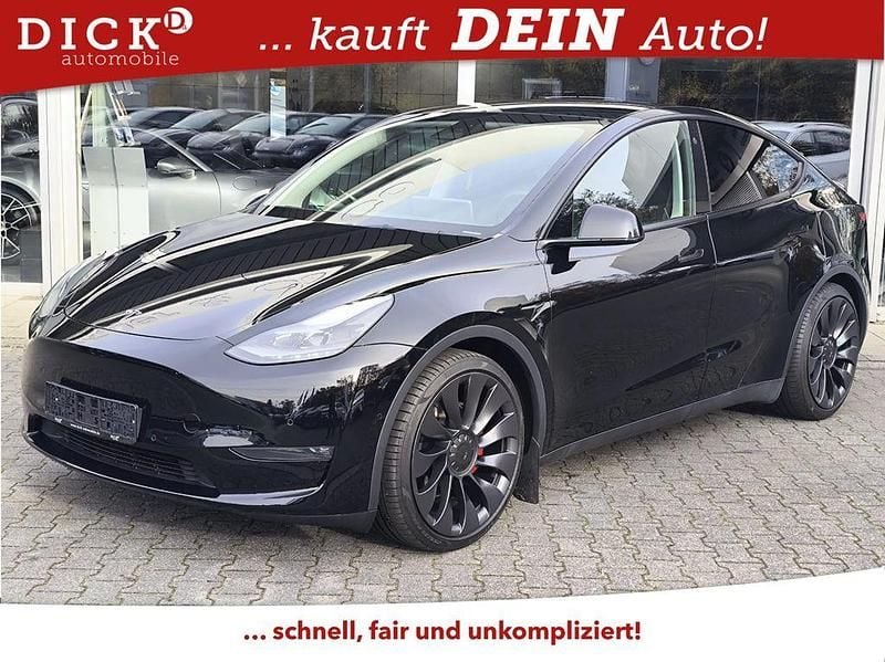 Schwarz Gebraucht 2022 Tesla Model Y SUV | 32.950 € (Guter Preis) - Bild 1/4