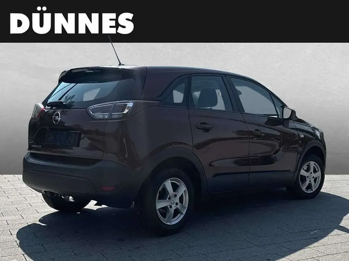 Gebraucht Opel Crossland X Edition 110 PS (80 kW) 2018 Rouge braun metallic SUV