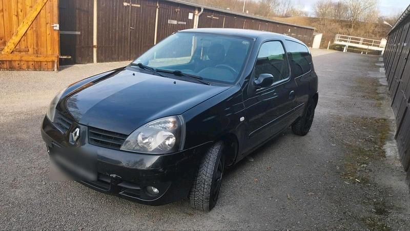 Gebraucht Renault Clio II Campus 75 PS (55 kW) 2007 Schwarz Kleinwagen